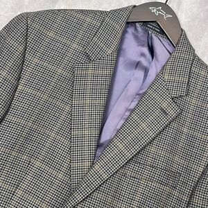 Ralph Lauren Men's Wool Blend Houndstooth Blazer 44L